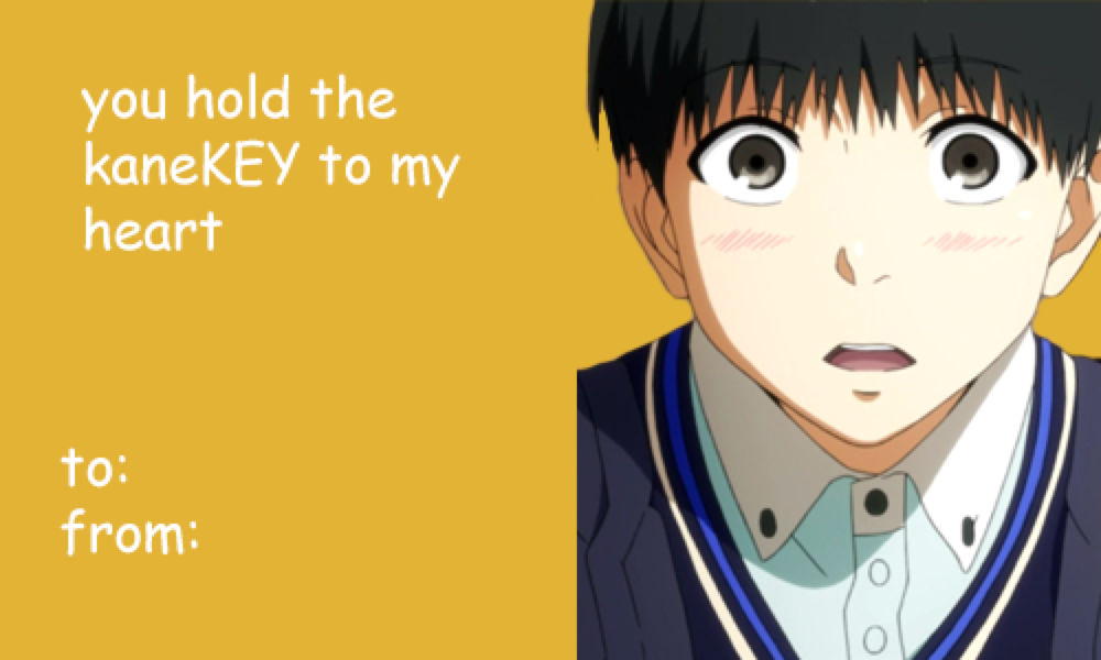 These Anime Inspired Valentine's Day Cards Are Kawaii!